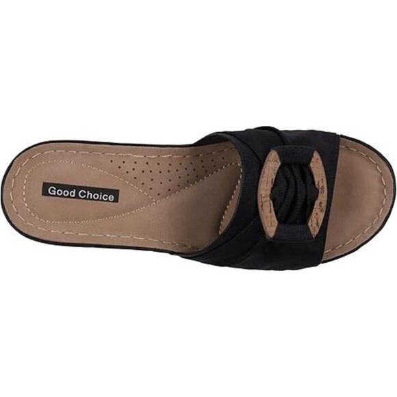 GC SHOES Ellen Wedge Sandals - Picture 5 of 5